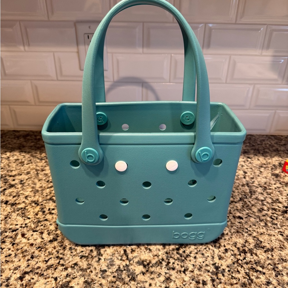 BITTY BOGG BAG Aqua Tote with Handles - BRAND NEW WITH TAGS
